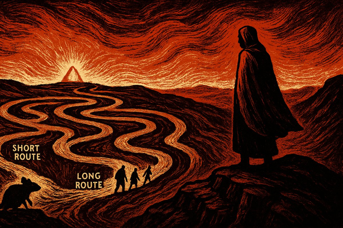 Illustration for: Kelly Lambert: ratas que eligen el camino largo — Yves Laurent