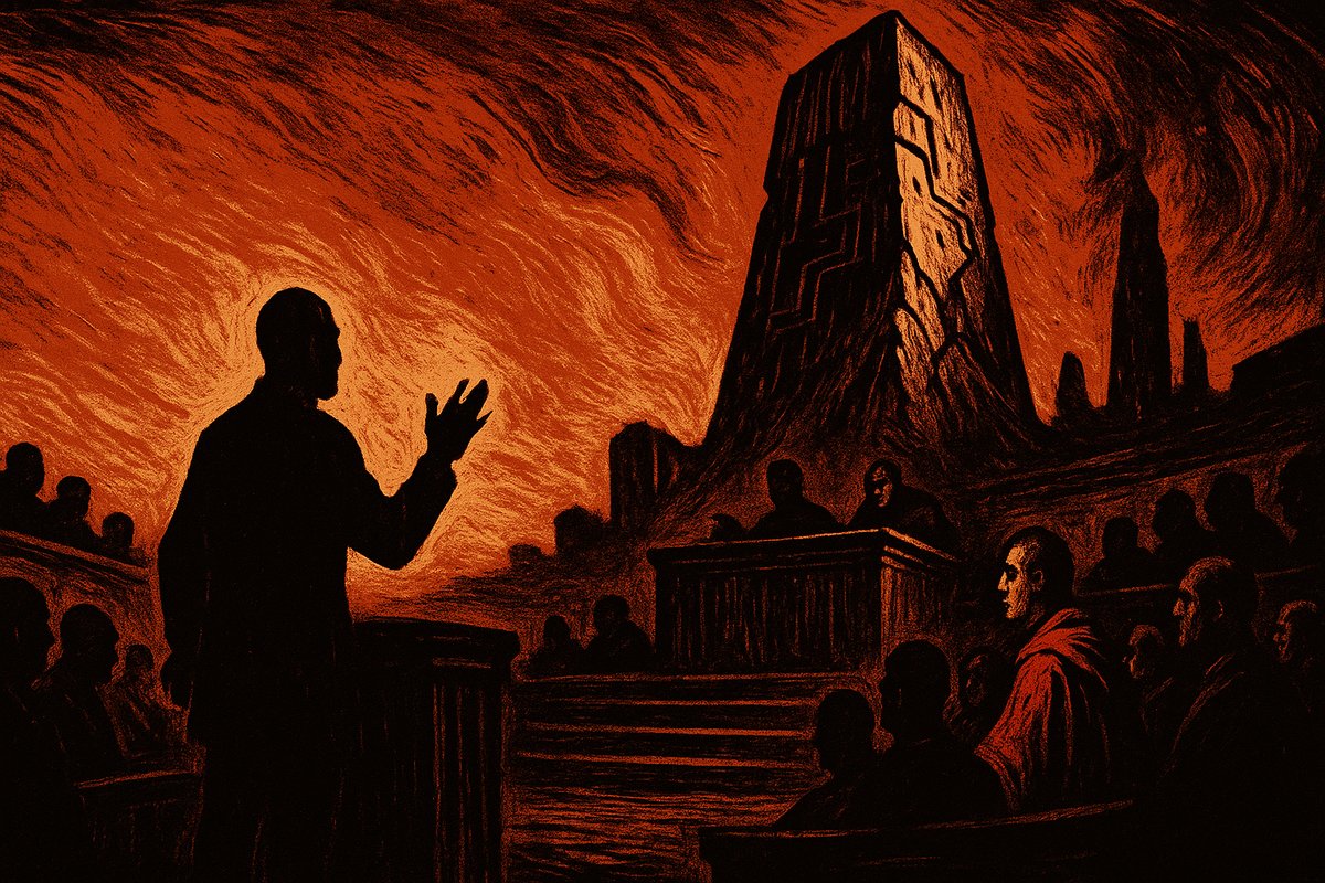 Illustration for: Sam Altman ante el Senado: el escape que nadie previó — Yves Laurent