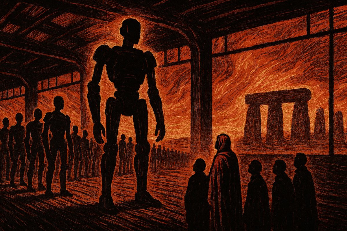 Illustration for: Wang Xingxing and China's 97% Grip on Humanoid Robots — Yves Laurent